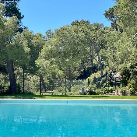 Casa Blanca De Begur Con Vistas Al Mar Y Piscina Villa Luaran gambar