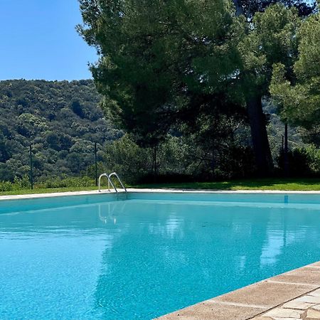 Casa Blanca De Begur Con Vistas Al Mar Y Piscina Villa Luaran gambar