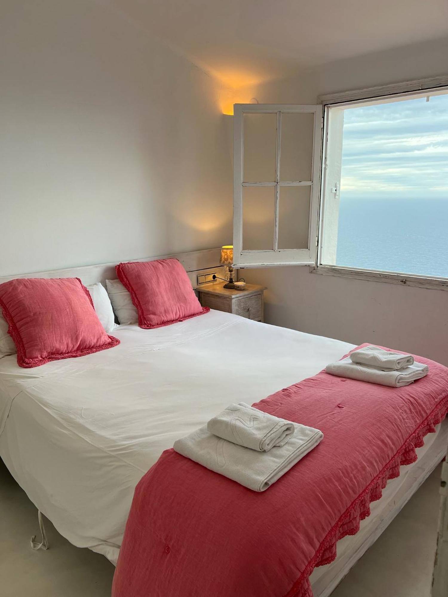 Casa Blanca De Begur Con Vistas Al Mar Y Piscina Villa Luaran gambar