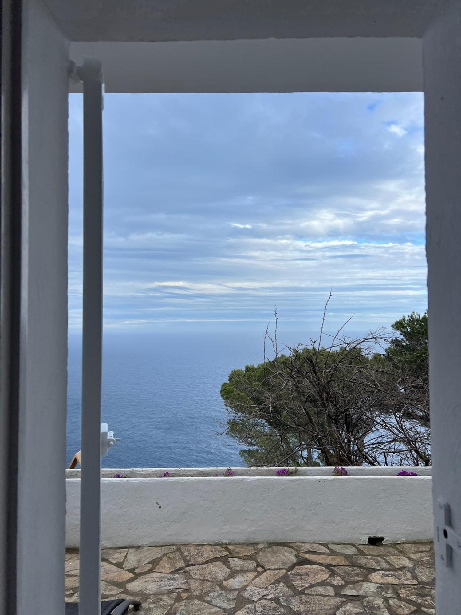 Casa Blanca De Begur Con Vistas Al Mar Y Piscina Villa Luaran gambar
