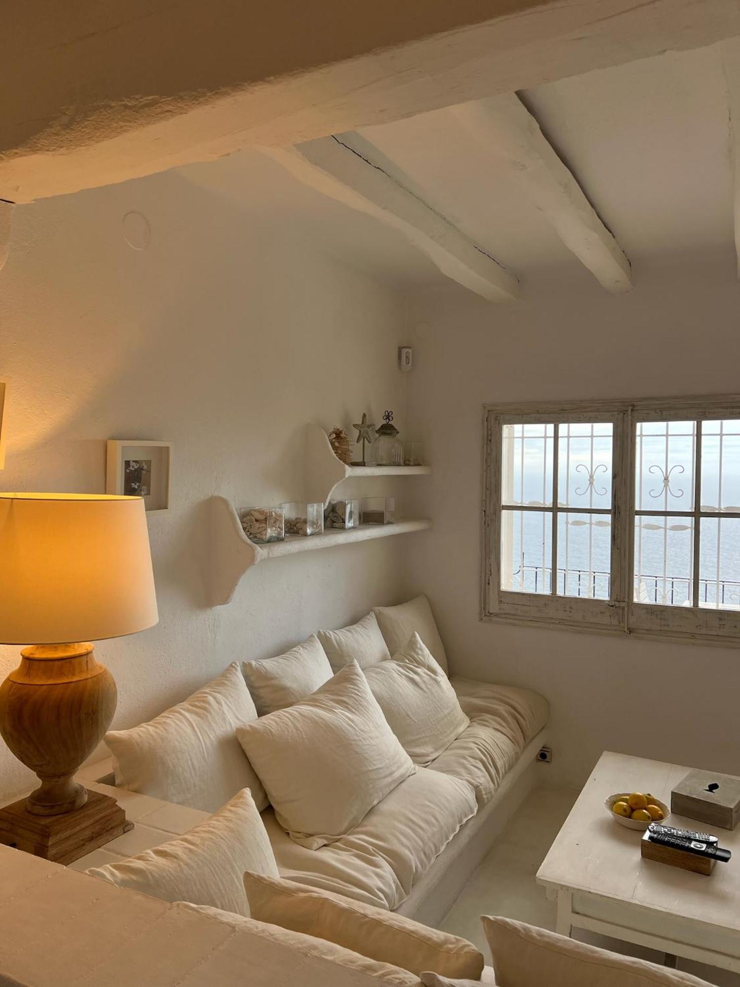 Casa Blanca De Begur Con Vistas Al Mar Y Piscina Villa Luaran gambar