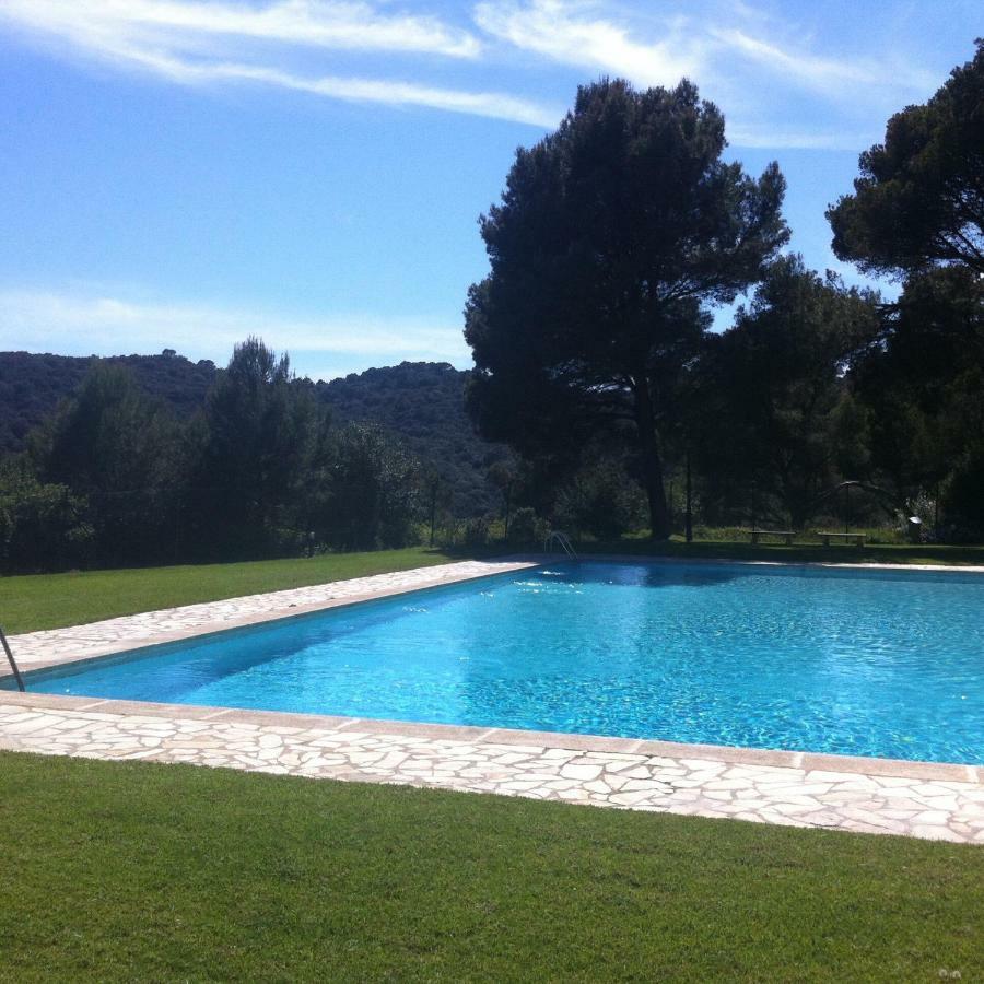 Casa Blanca De Begur Con Vistas Al Mar Y Piscina Villa Luaran gambar